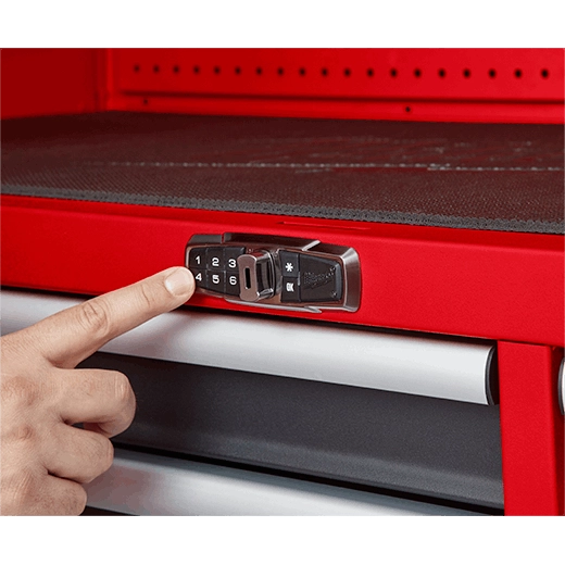 Milwaukee 56 in. 18-Drawer Tool Chest and Cabinet Combo with Electronic Keypad Lock