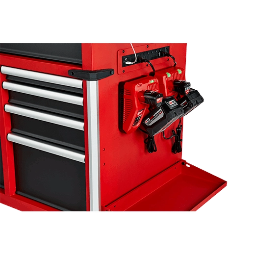Milwaukee 56 in. 18-Drawer Tool Chest and Cabinet Combo with Electronic Keypad Lock