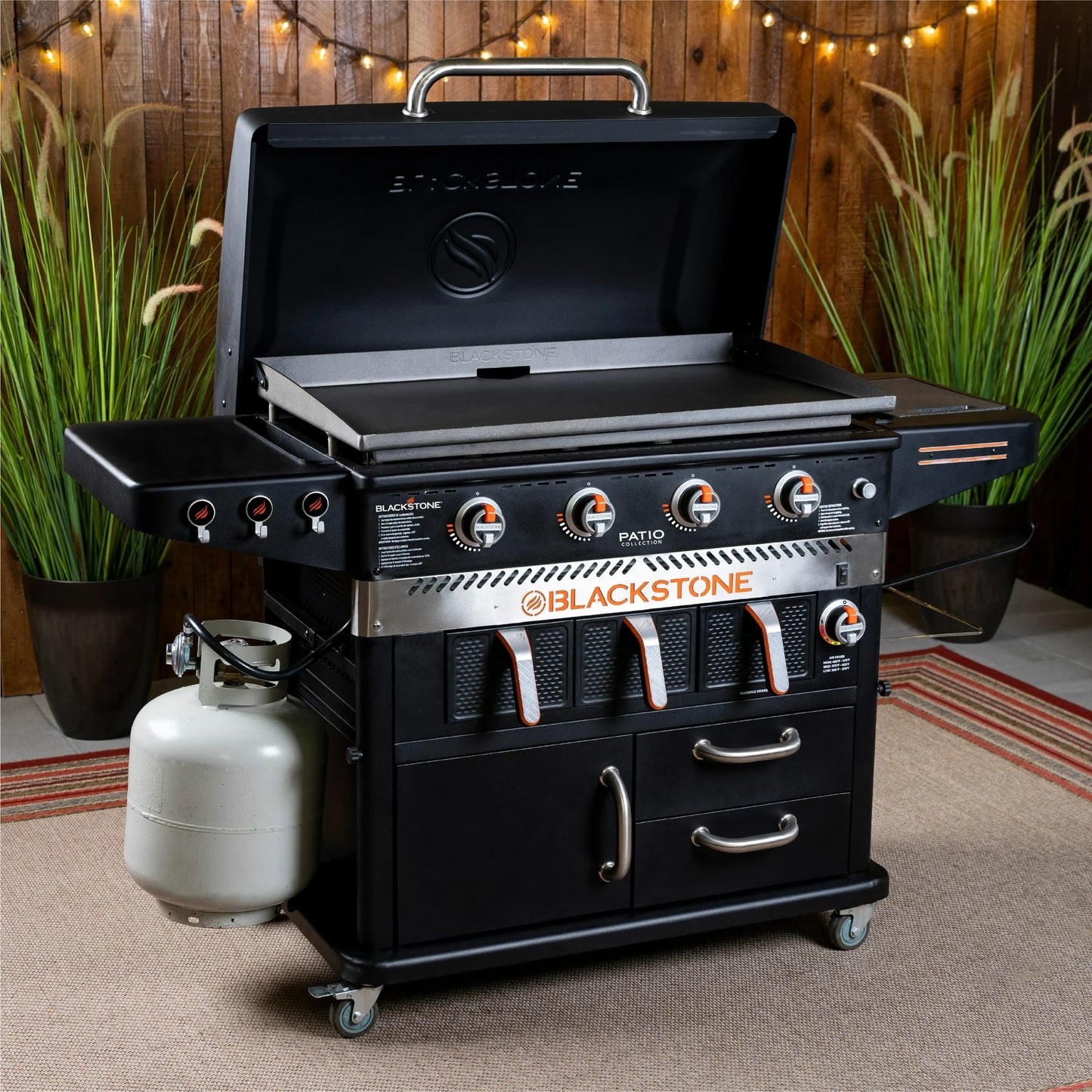 Blackstone Patio Series 4-Burner 36" Griddle with Air Fryer