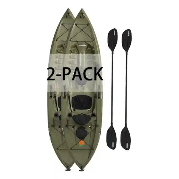 Lifetime Tamarack Angler 100 Fishing Kayak (Paddles Included)