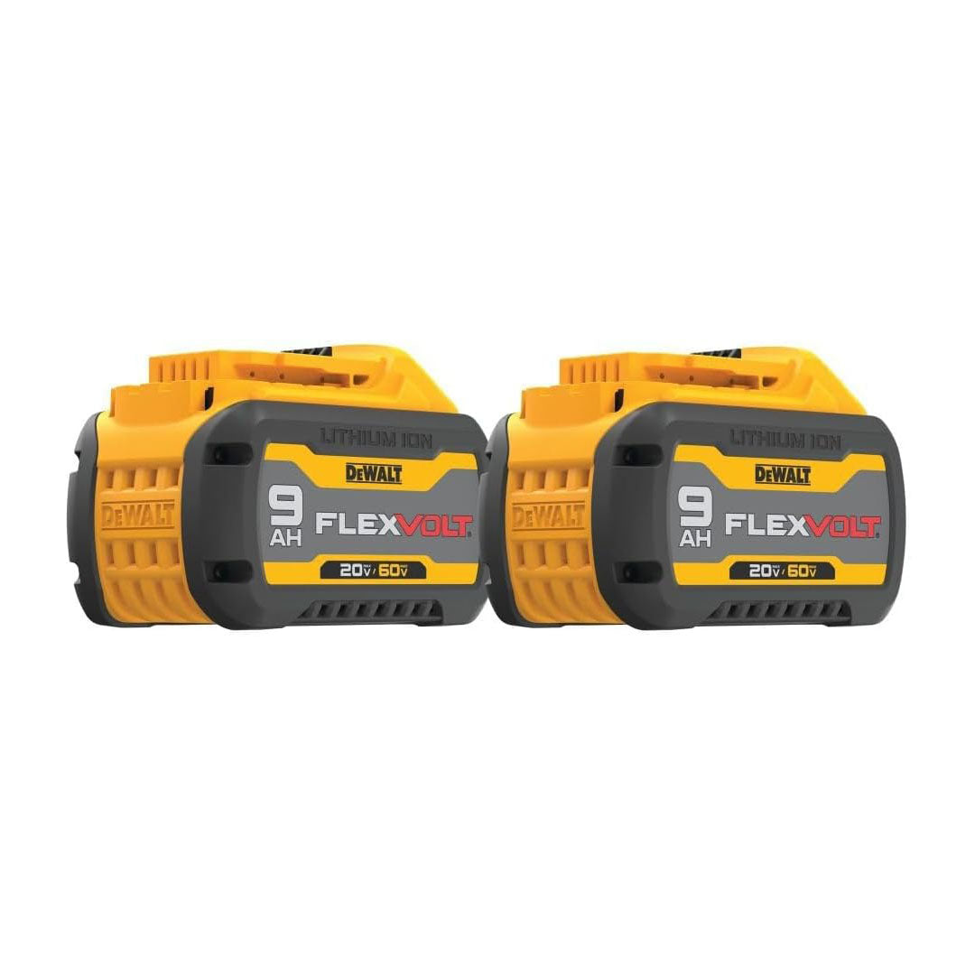 DEWALT FLEXVOLT 20V/60V MAX* Batteries, 9.0-Ah, 2-Pack (DCB609-2)