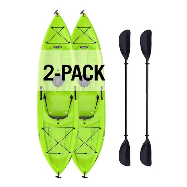 Lifetime Tamarack Angler 100 Fishing Kayak (Paddles Included)