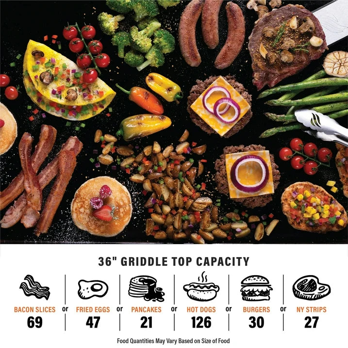 Blackstone Patio Series 4-Burner 36" Griddle with Air Fryer