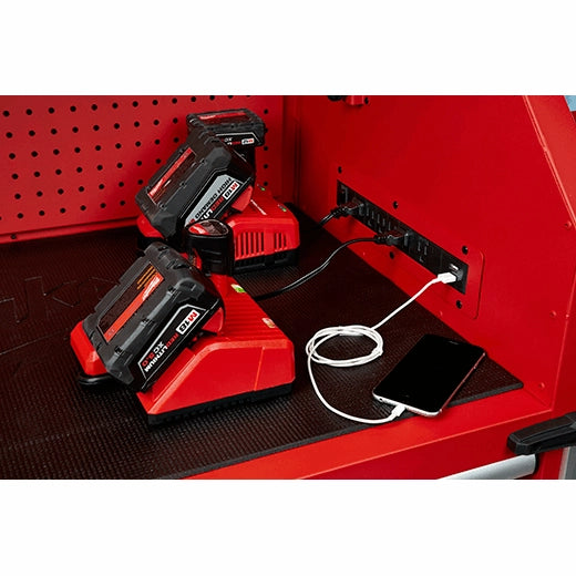 Milwaukee 56 in. 18-Drawer Tool Chest and Cabinet Combo with Electronic Keypad Lock
