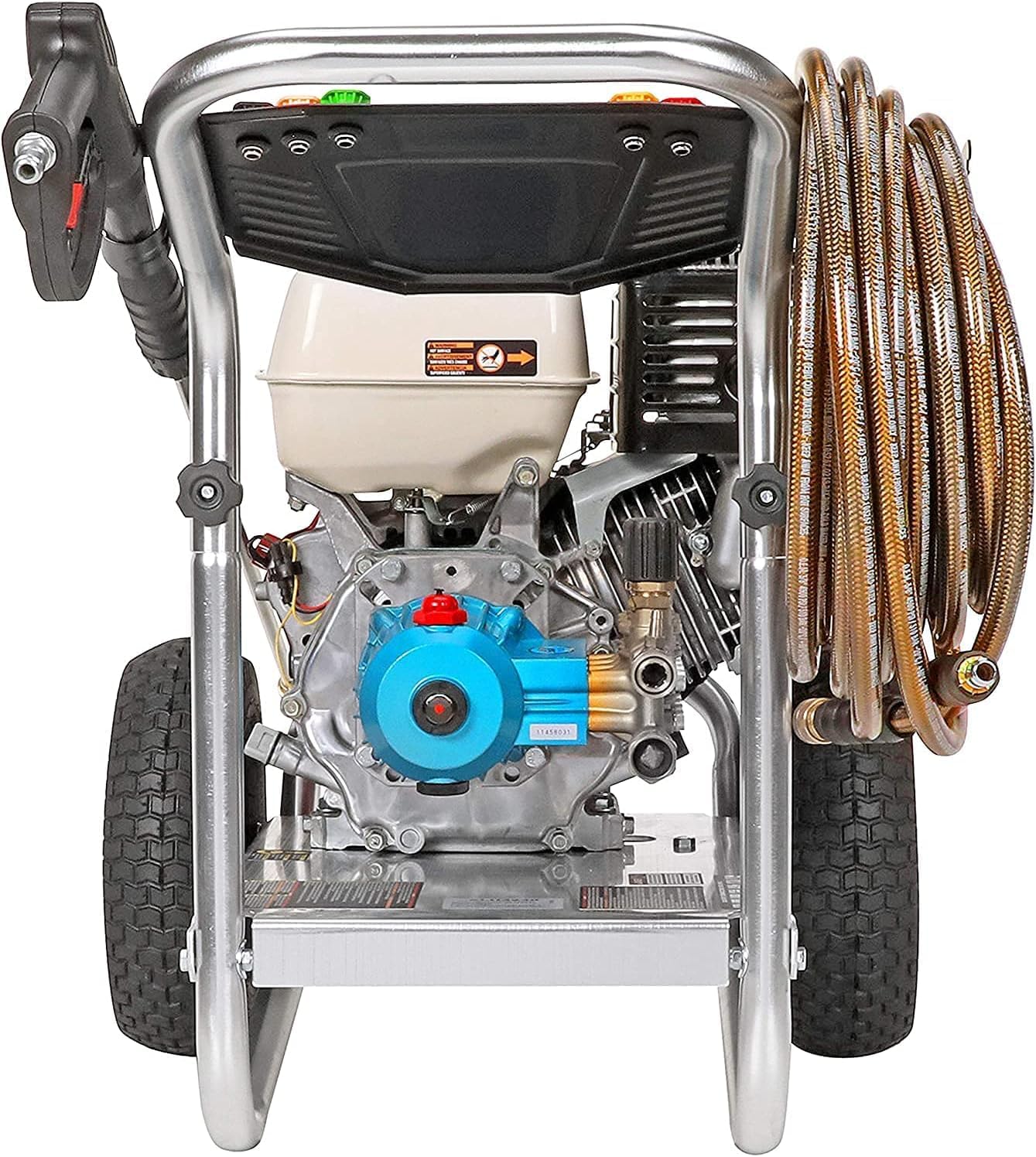 SIMPSON 4,200 PSI 4.0 GPM Gas Cold Water PowerShot Pressure Washer with Industrial Triplex Pump, Honda GX390 Engine