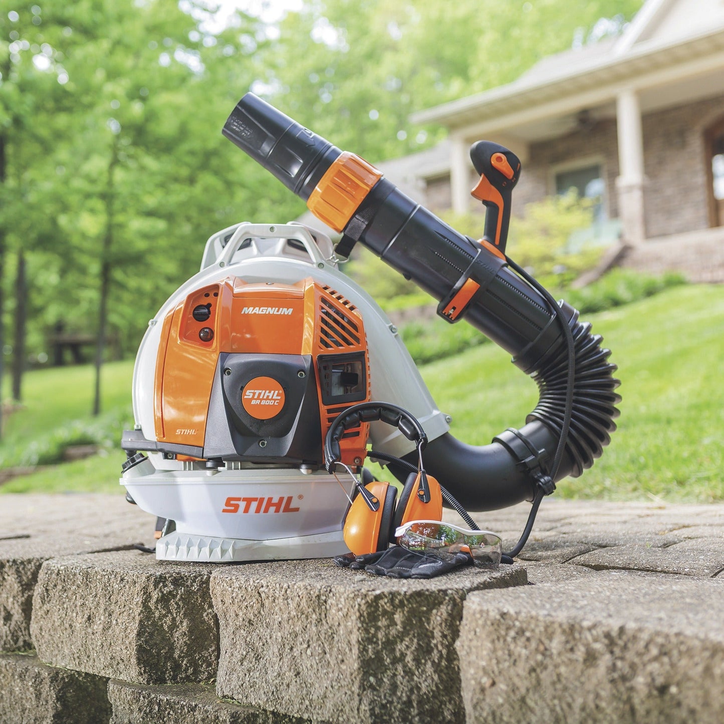 Stihl Gas-Powered Backpack Blower, 79.9cc, 4.4 HP, 912 CFM