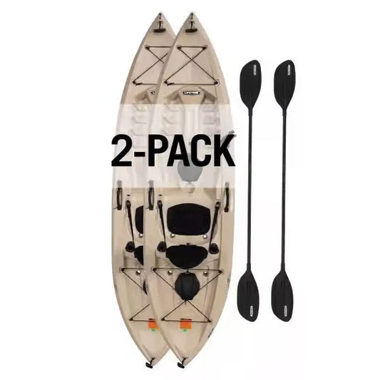 Lifetime Tamarack Angler 100 Fishing Kayak (Paddles Included)