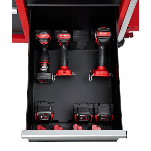Milwaukee 56 in. 18-Drawer Tool Chest and Cabinet Combo with Electronic Keypad Lock